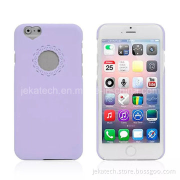 Heart Design Flower Plastic Case Cover for iPhone 6 Plus 5.5inch